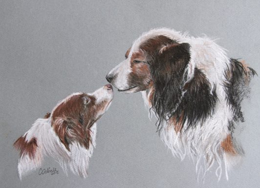 Pastel tekening